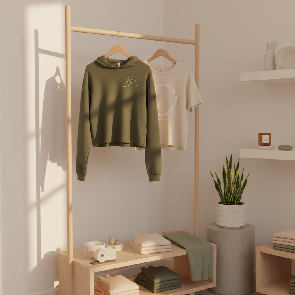 Be, cozy layers and apparel