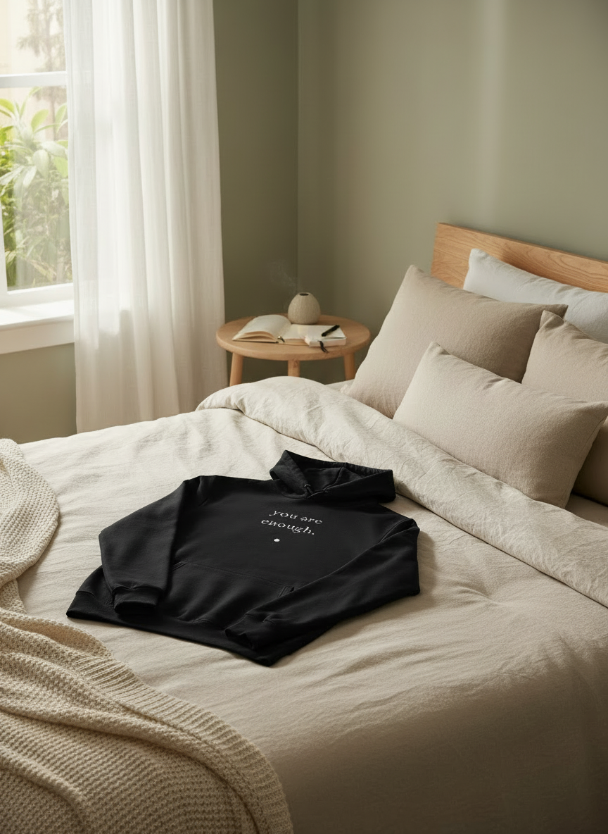 Be. you are enough. (unisex hoodie)