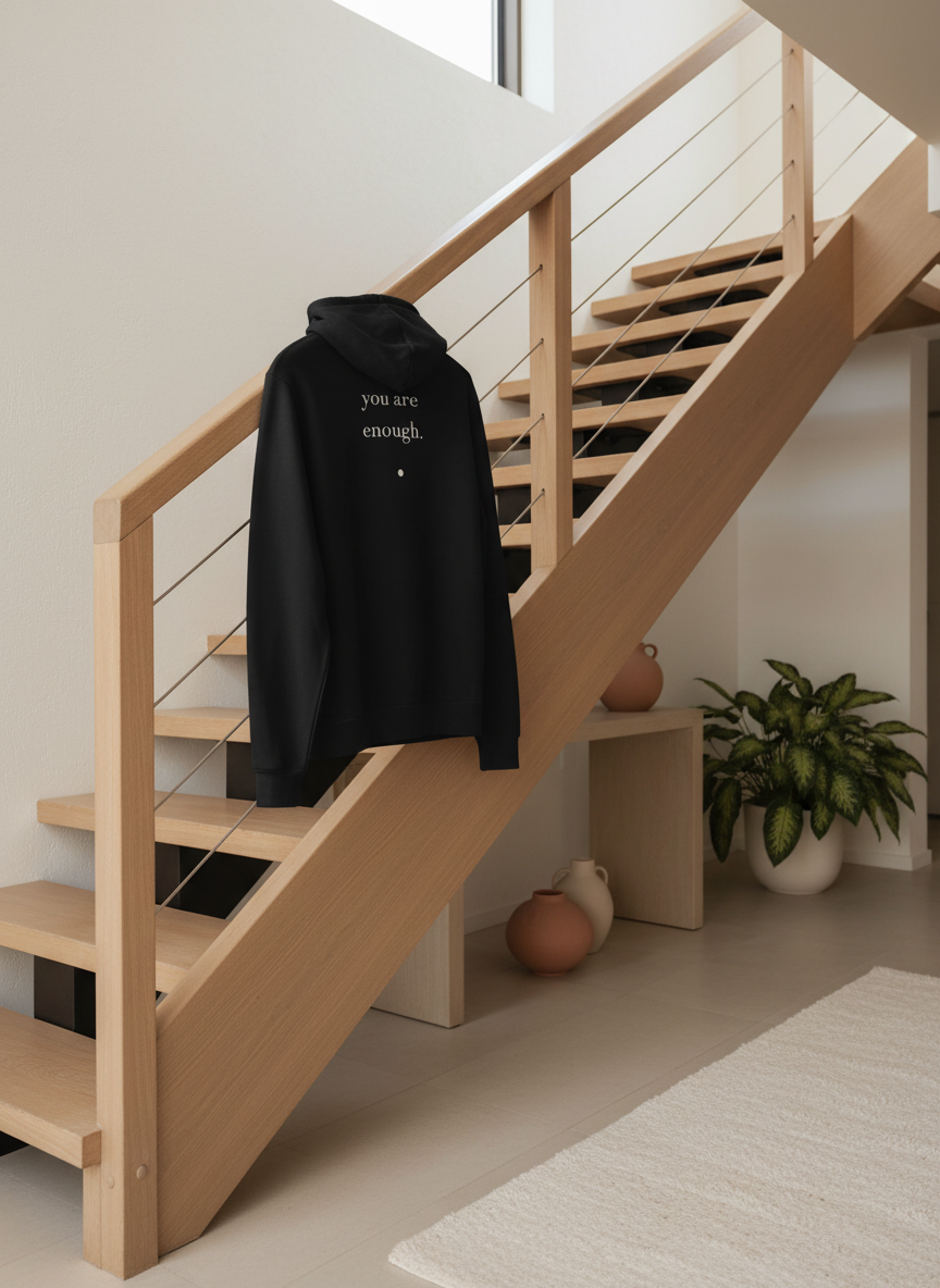 Be. you are enough. (unisex hoodie)